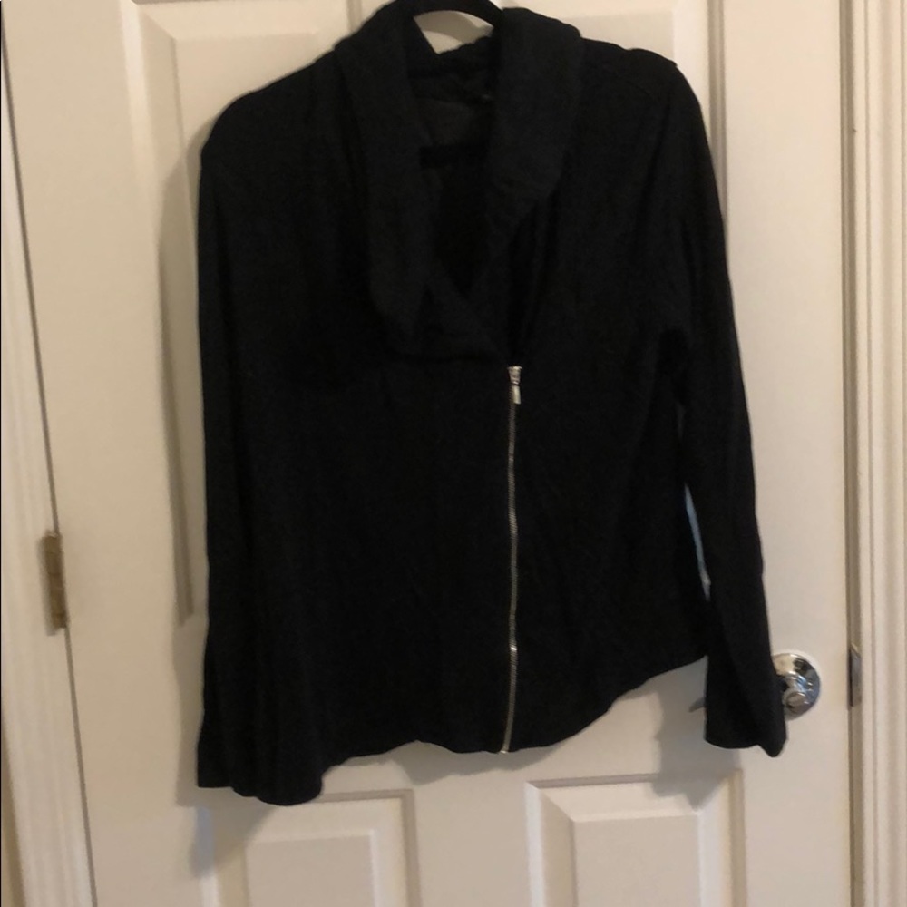 Motorcycle style sweater